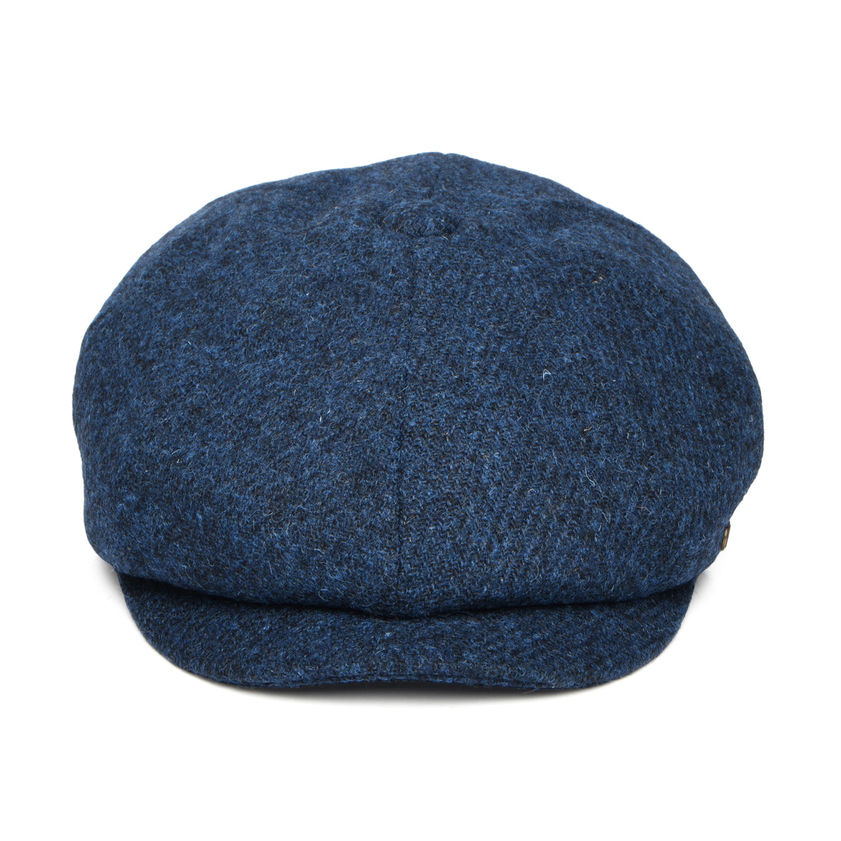 Failsworth Hats HARRIS TWEED Carloway Newsboy Cap - Deep Blue
