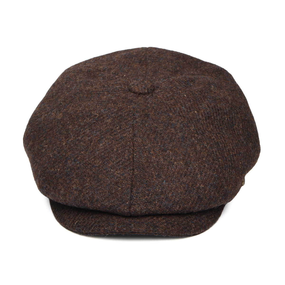 Failsworth Hats HARRIS TWEED Carloway Newsboy Cap - Brown