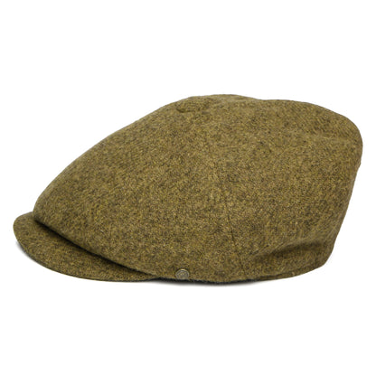 Failsworth Hats HARRIS TWEED Carloway Newsboy Cap - Moss