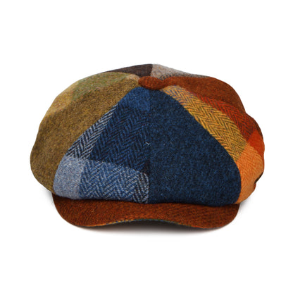 Failsworth Hats HARRIS TWEED Uig Newsboy Cap - Multi-Coloured