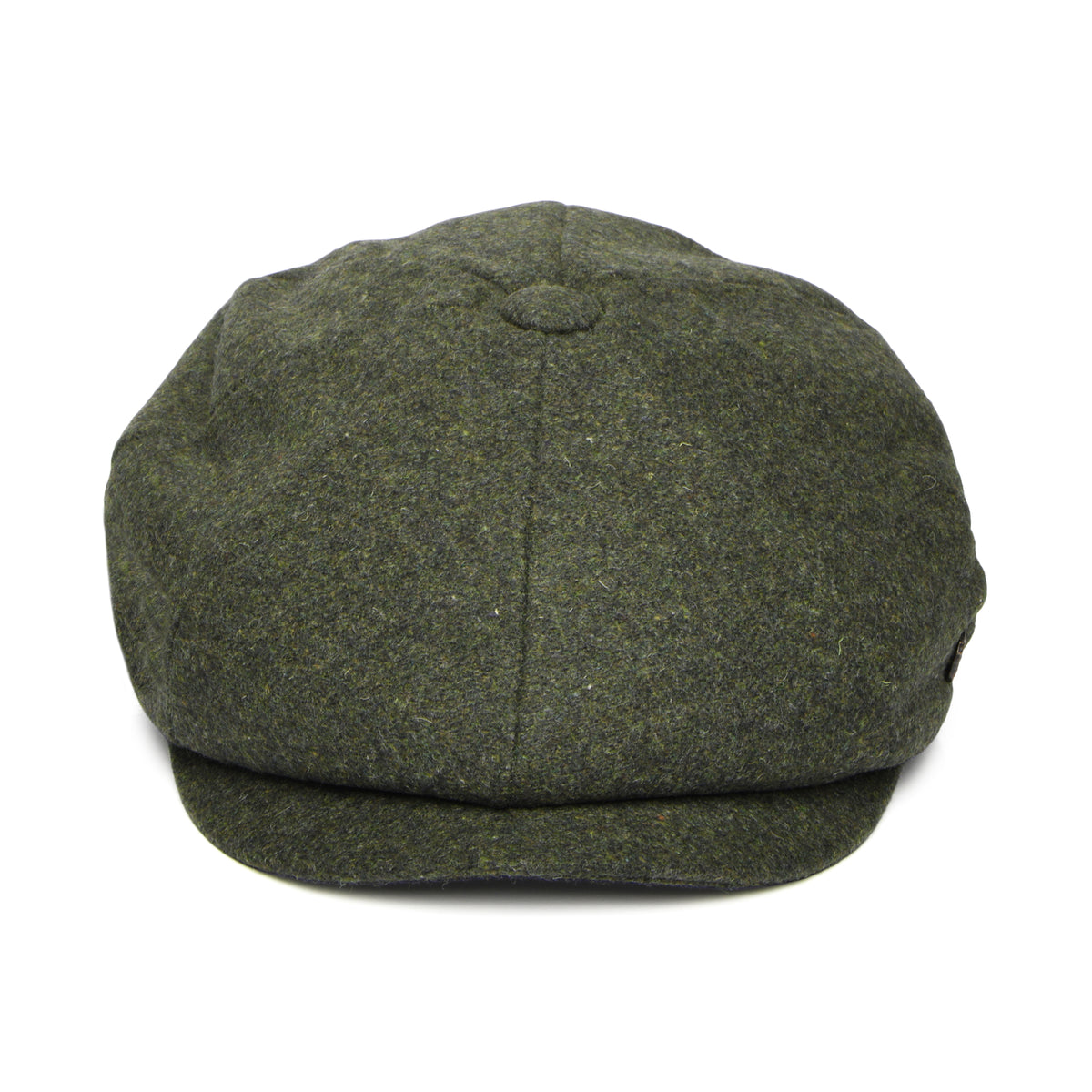 Failsworth Hats Gino Italian Melton Newsboy Cap - Loden