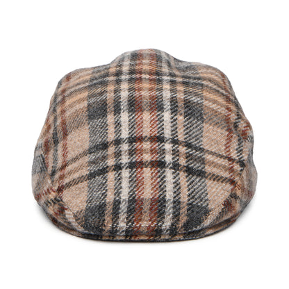 City Sport Donegal Tweed Finn Flat Cap - Camel-Multi