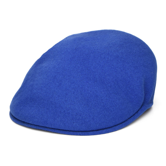 Kangol 504 Wool Flat Cap - Bright Blue