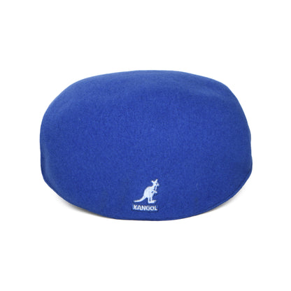 Kangol 504 Wool Flat Cap - Bright Blue