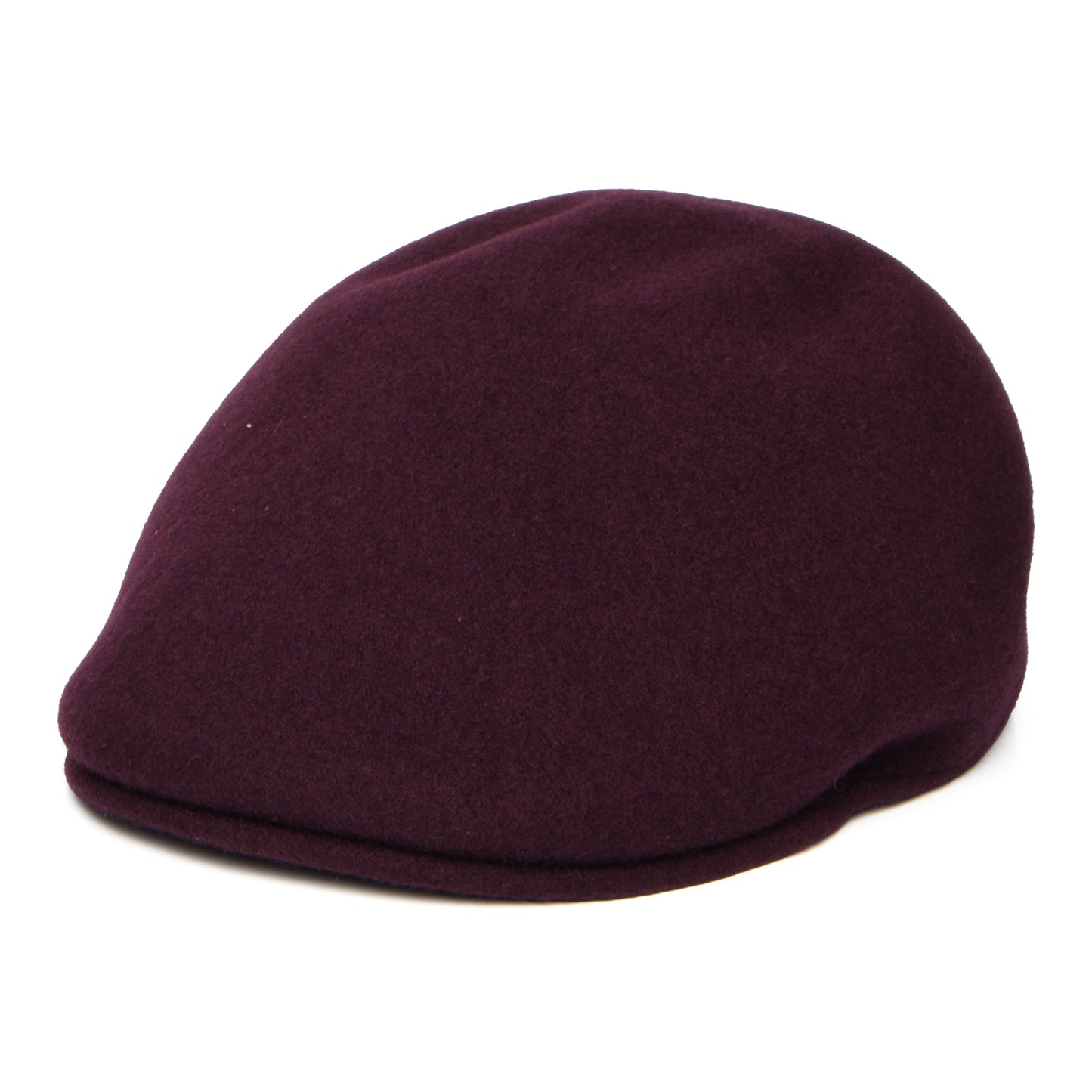 Kangol Seamless Wool 507 Flat Cap - Dark Wine