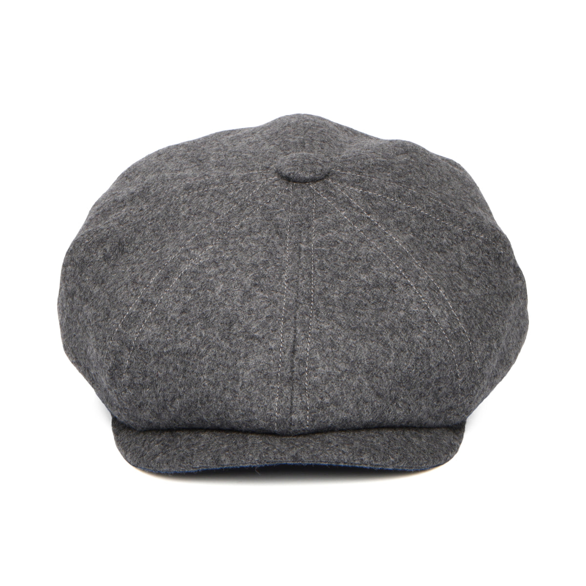 Christys Hats Brooklyn Loden Wool Newsboy Cap - Grey