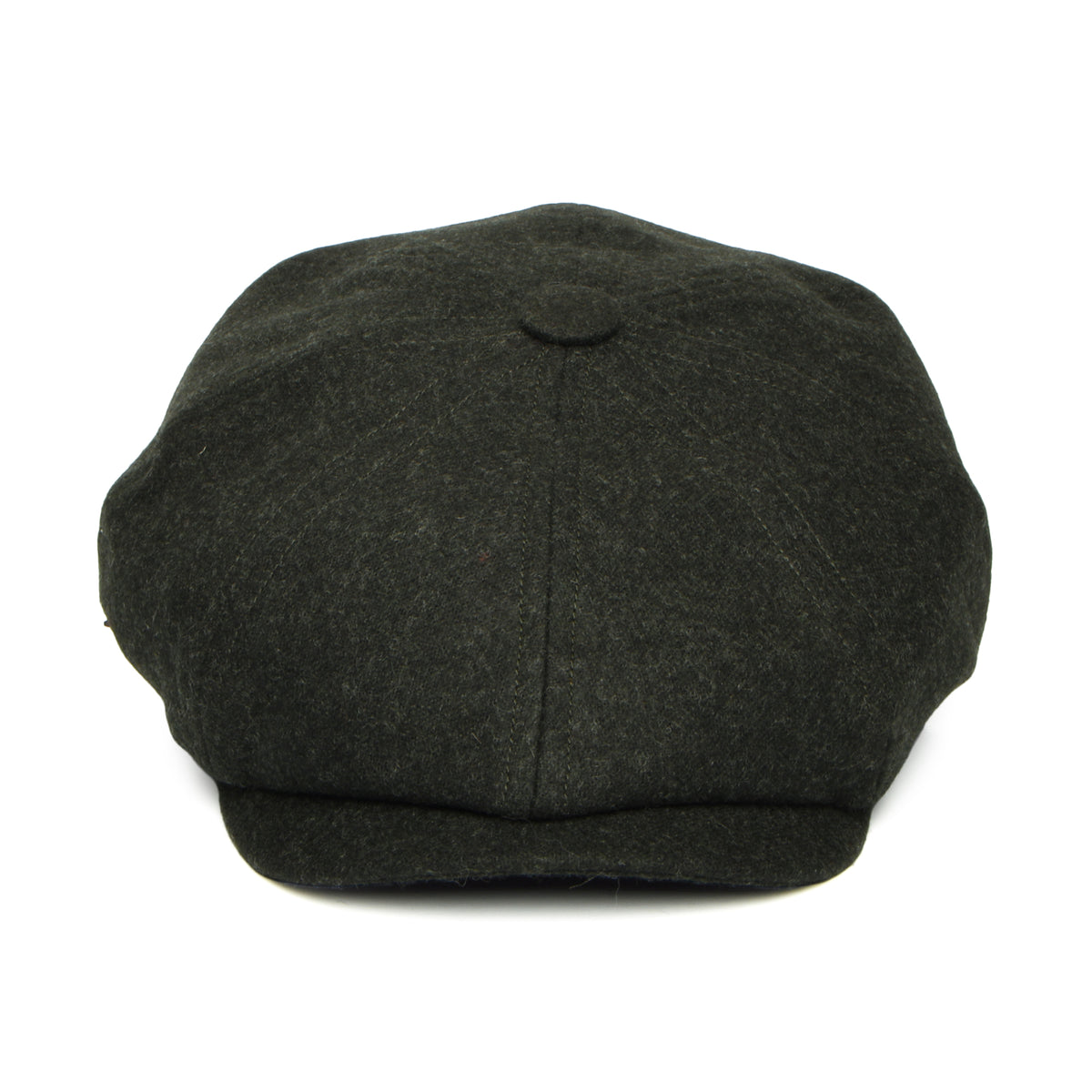 Christys Hats Brooklyn Loden Wool Newsboy Cap - Moss