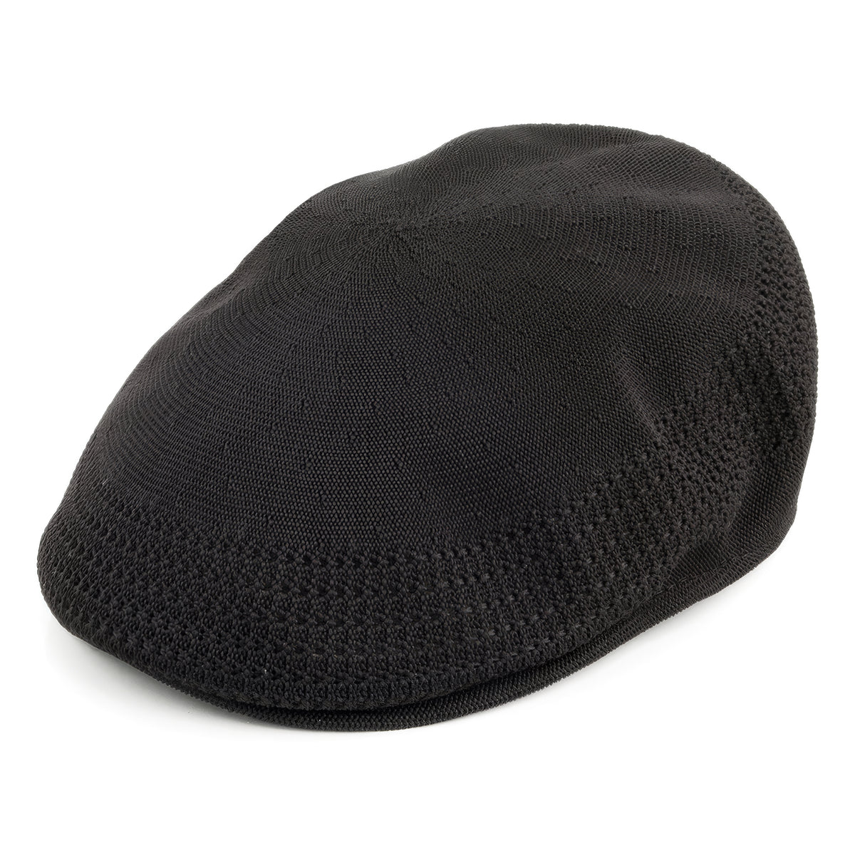 Kangol Tropic 504 Ventair Flat Cap - Black
