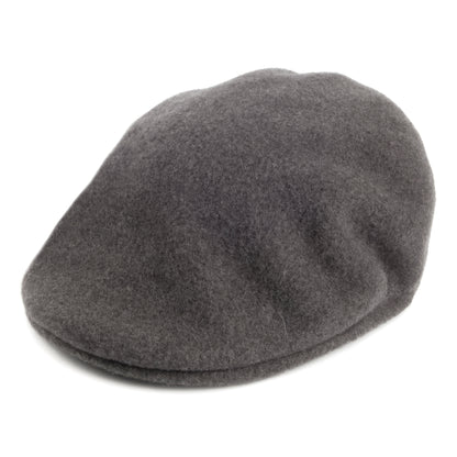 Kangol 504 Wool Flat Cap - Dark Flannel