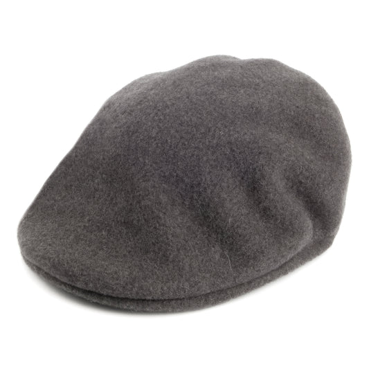 Kangol 504 Wool Flat Cap - Dark Flannel