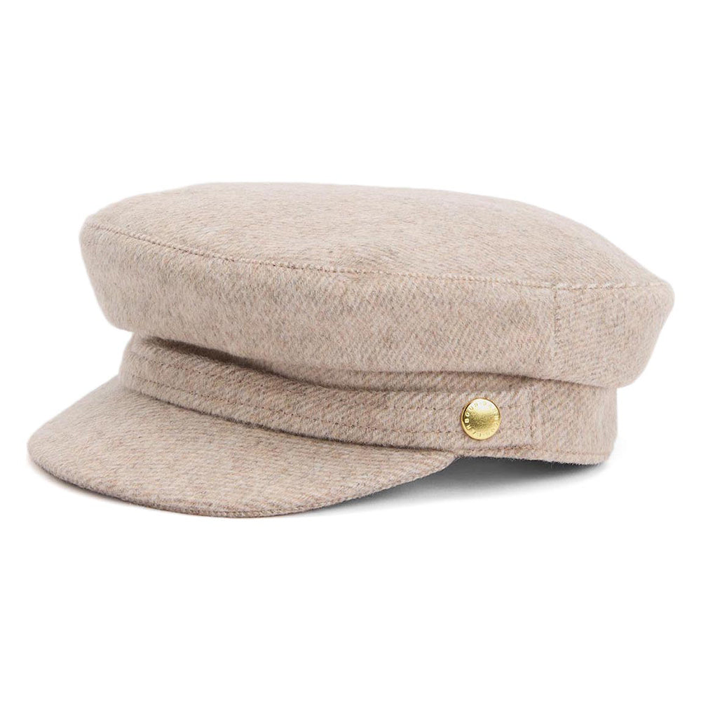 Barbour Hats Bothal Wool Blend Fiddler Cap - Oatmeal