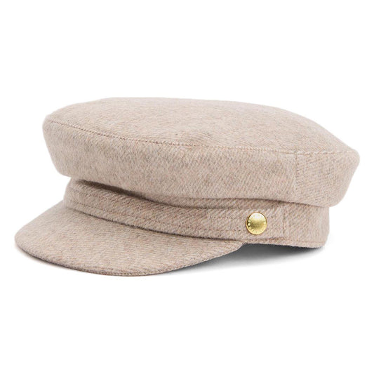 Barbour Hats Bothal Wool Blend Fiddler Cap - Oatmeal