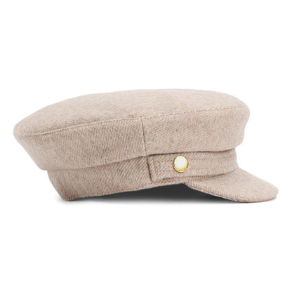 Barbour Hats Bothal Wool Blend Fiddler Cap - Oatmeal