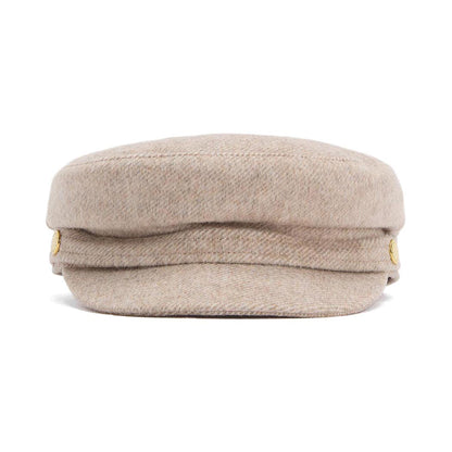 Barbour Hats Bothal Wool Blend Fiddler Cap - Oatmeal