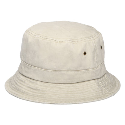 Jaxon & James Packable Cotton Bucket Hat - Putty