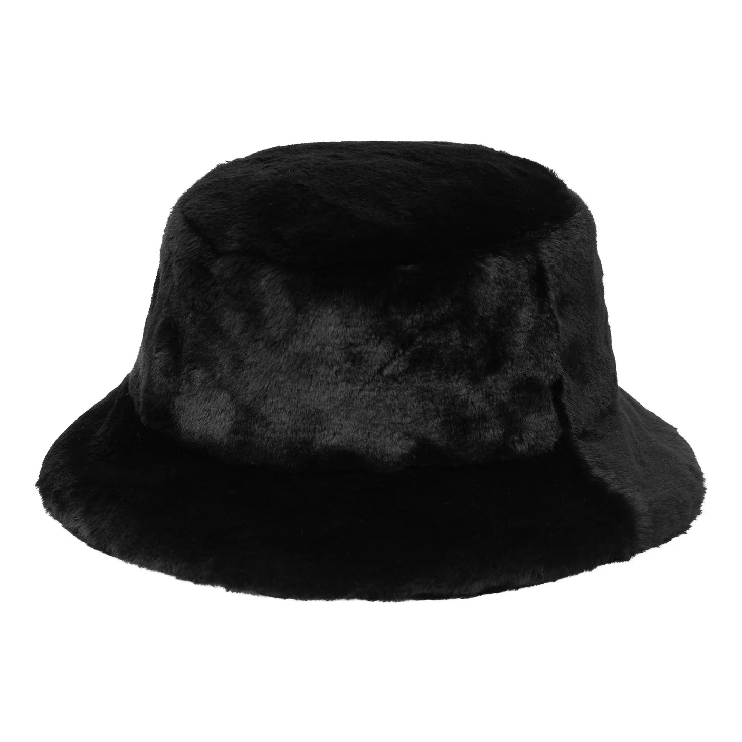 Carhartt WIP Hats Womens Olney Faux Fur Bucket Hat - Black