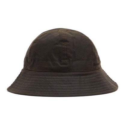 Barbour Hats Transport Wax 6 Panel Bucket Hat - Olive