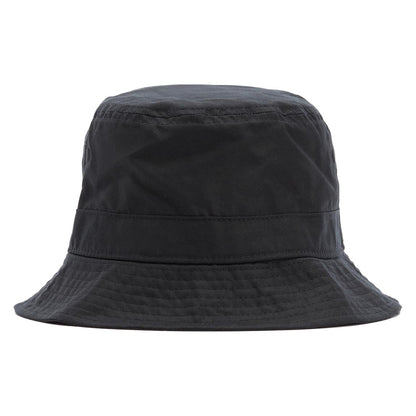 Barbour Hats Belsay Waxed Cotton Bucket Hat - Navy Blue