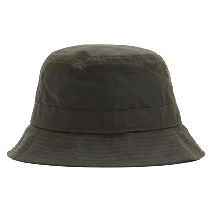 Barbour Hats Belsay Waxed Cotton Bucket Hat - Fern