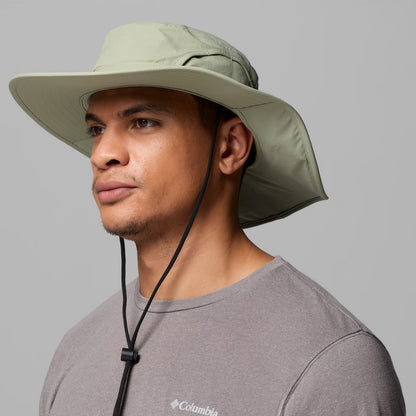 Columbia Hats Coolhead Zero IV Boonie Hat with Flap - Light Olive