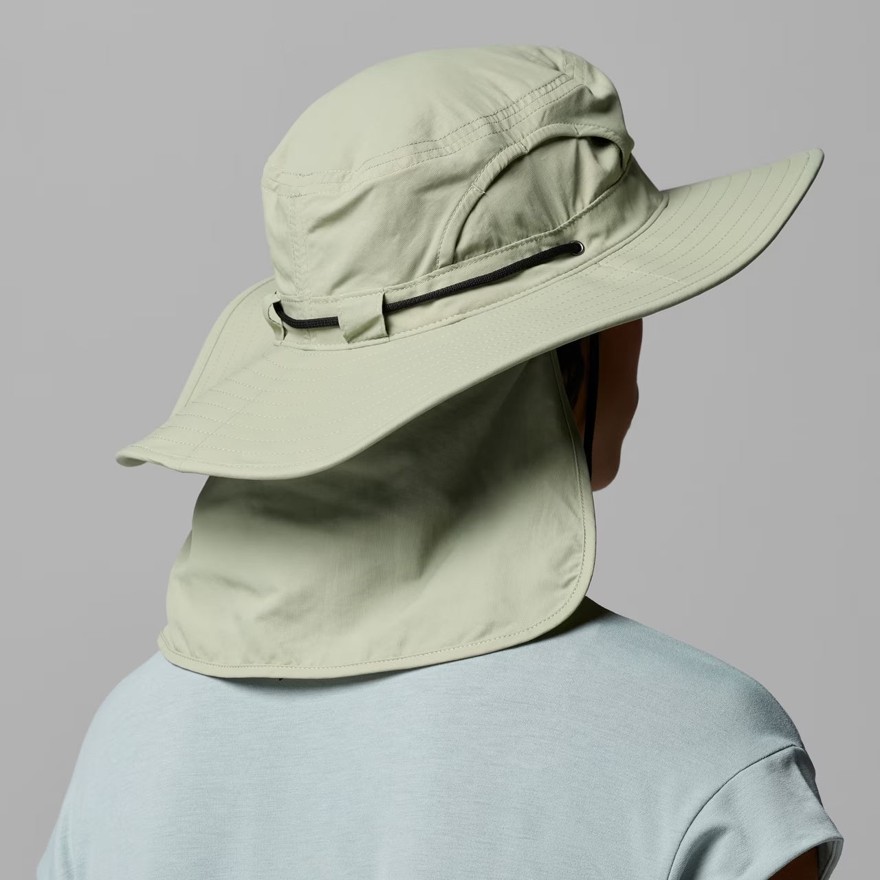 Columbia Hats Coolhead Zero IV Boonie Hat with Flap - Light Olive