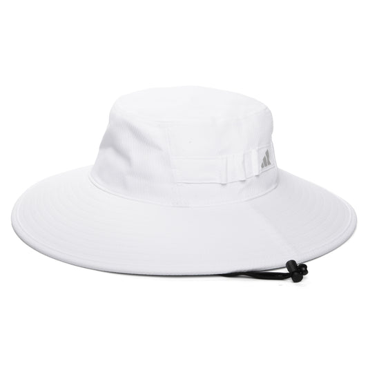 Adidas Hats Golf Crest Climacool Recycled Boonie Hat - White