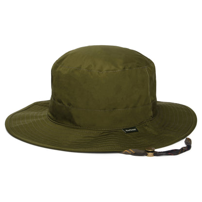 Barbour Hats Longhall Boonie Hat - Dark Olive