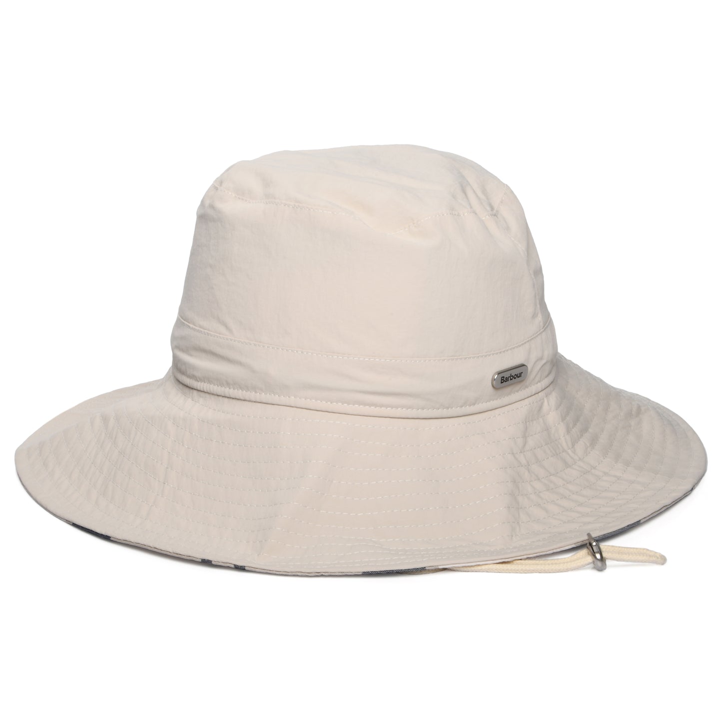 Barbour Hats Darla Showerproof Boonie Hat - Stone-Tartan
