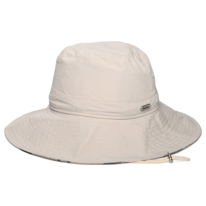 Barbour Hats Darla Showerproof Boonie Hat - Stone-Tartan