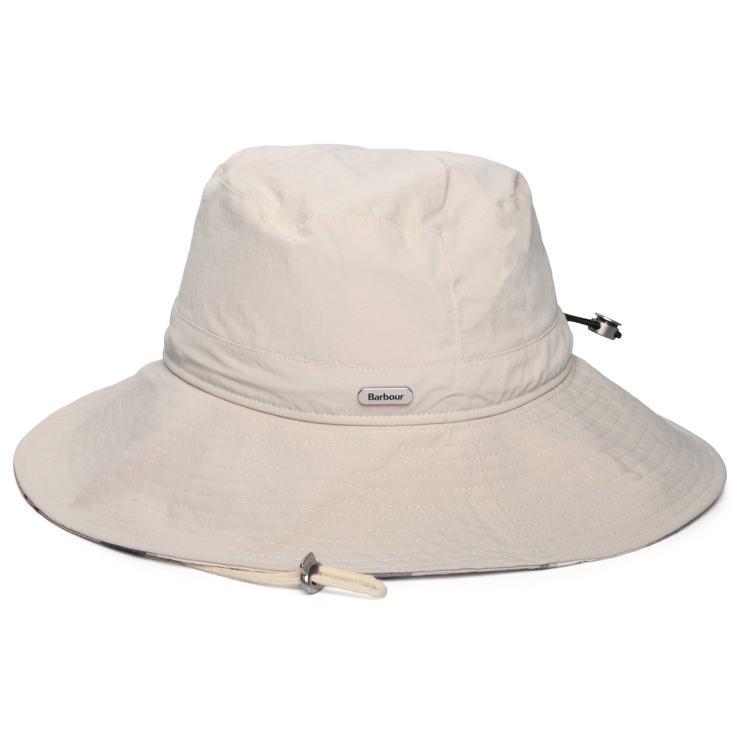 Barbour Hats Darla Showerproof Boonie Hat - Stone-Tartan