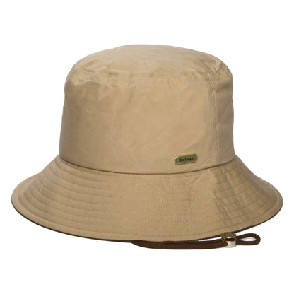 Barbour Hats Asker Showerproof Cotton Bucket Hat - Tan
