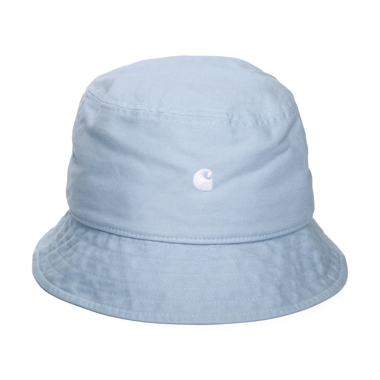 Carhartt WIP Hats Madison Logo Cotton Twill Bucket Hat - Ice Blue