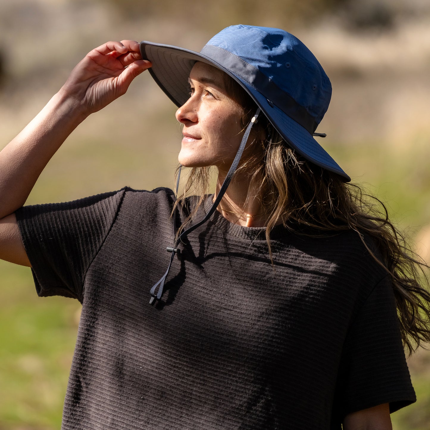 Sunday Afternoons Hats Clear Creek Reversible Boonie Hat - Blue