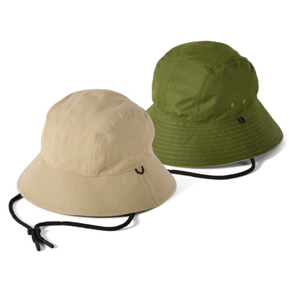 Failsworth Hats Glasto Reversible Bucket Hat - Stone-Sage