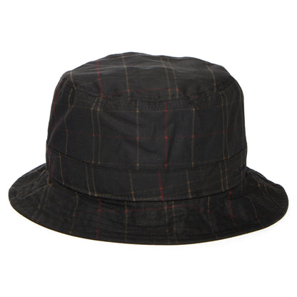 Barbour Hats Haydon Waxed Cotton Bucket Hat - Tartan
