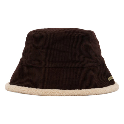 Barbour Hats Overton Reversible Bucket Hat - Brown-Beige