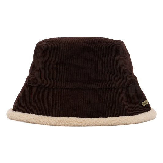 Barbour Hats Overton Reversible Bucket Hat - Brown-Beige