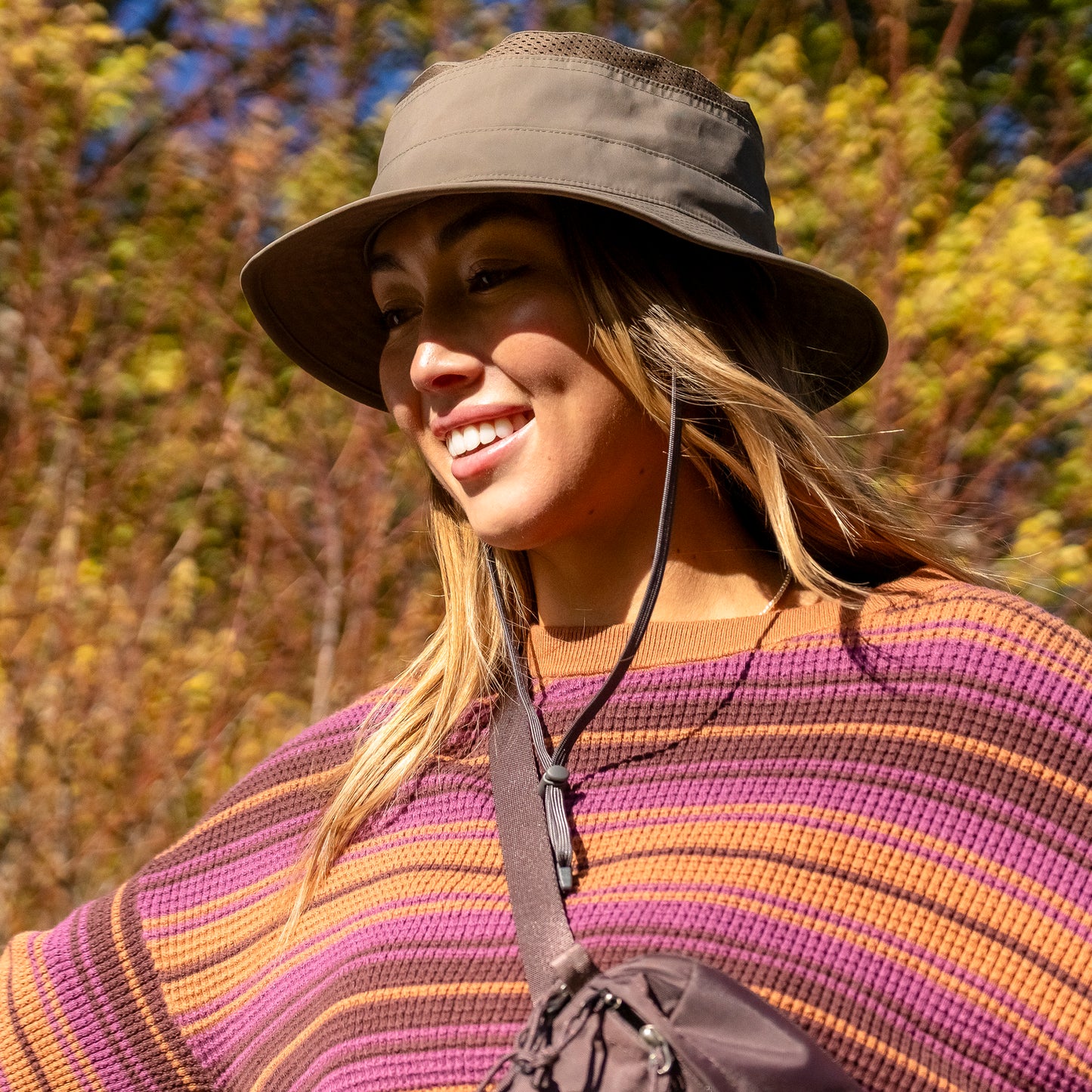 Sunday Afternoons Hats Solar Recycled Water Repellent Bucket Hat - Taupe