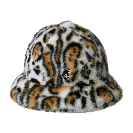 Kangol Faux Fur Casual Bucket Hat - Tiger