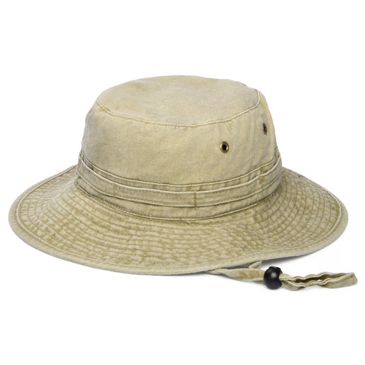 Jaxon & James Packable Cotton Boonie Hat - Khaki