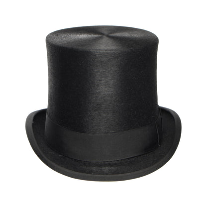 Denton Hats Melusine Fur Felt Tall Top Hat - Black