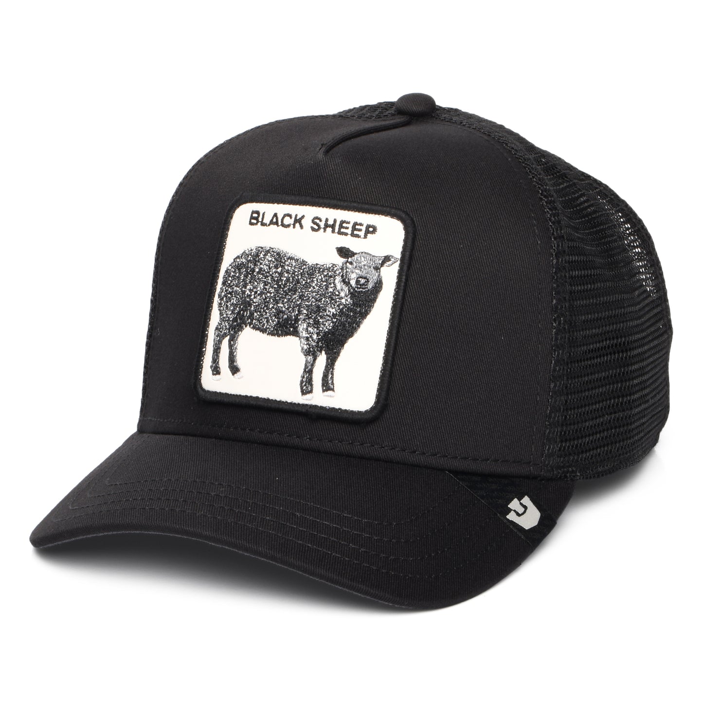 Goorin Black Sheep Trucker Cap - Black