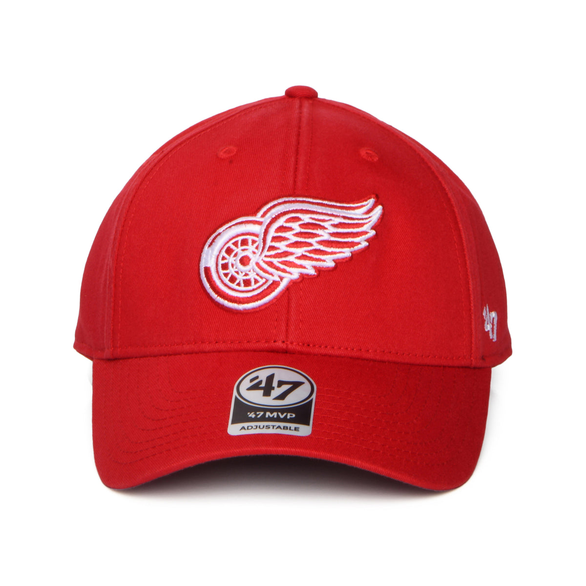 47 Brand Detroit Red Wings Baseball Cap - NHL Legend MVP - Red