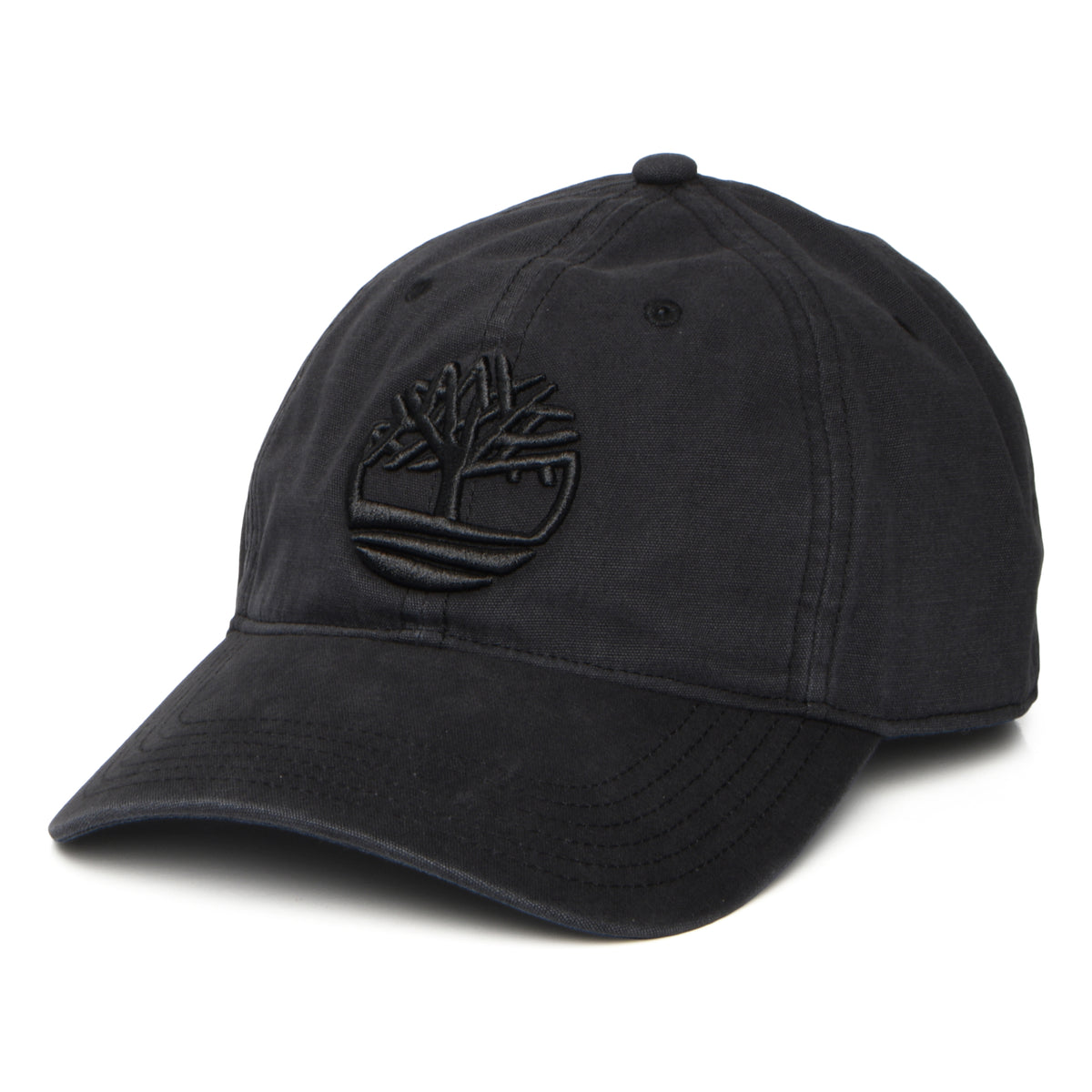 Timberland Hats Soundview Cotton Canvas Baseball Cap - Black