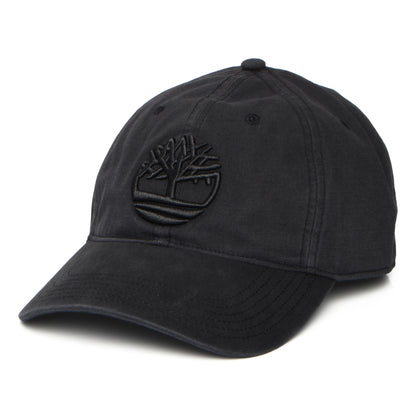 Timberland Hats Soundview Cotton Canvas Baseball Cap - Black