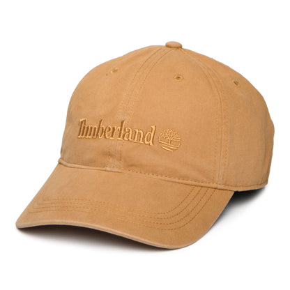 Timberland Hats Cooper Hill Cotton Canvas Baseball Cap - Wheat