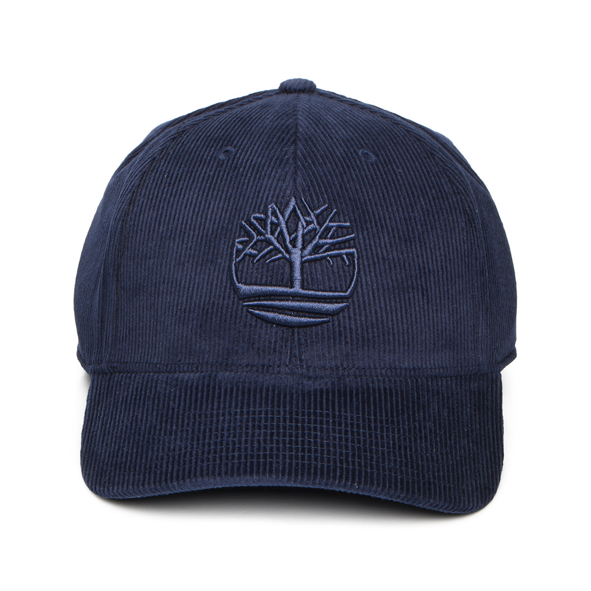 Timberland Hats Corduroy Logo Baseball Cap - Navy Blue
