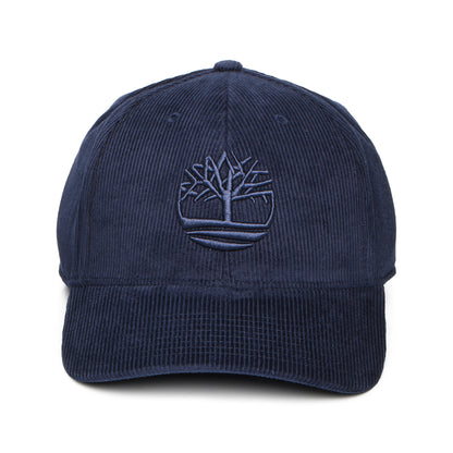 Timberland Hats Corduroy Logo Baseball Cap - Navy Blue