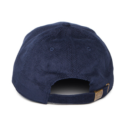 Timberland Hats Corduroy Logo Baseball Cap - Navy Blue