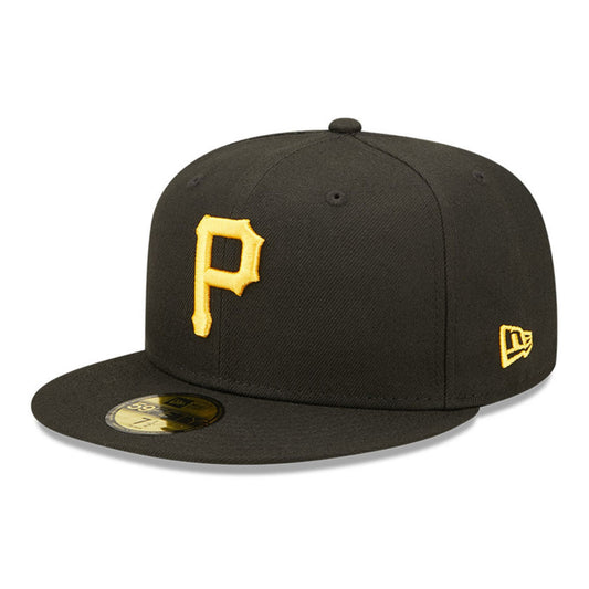 New Era 59FIFTY Pittsburgh Pirates Baseball Cap - MLB On Field AC Perf - Black